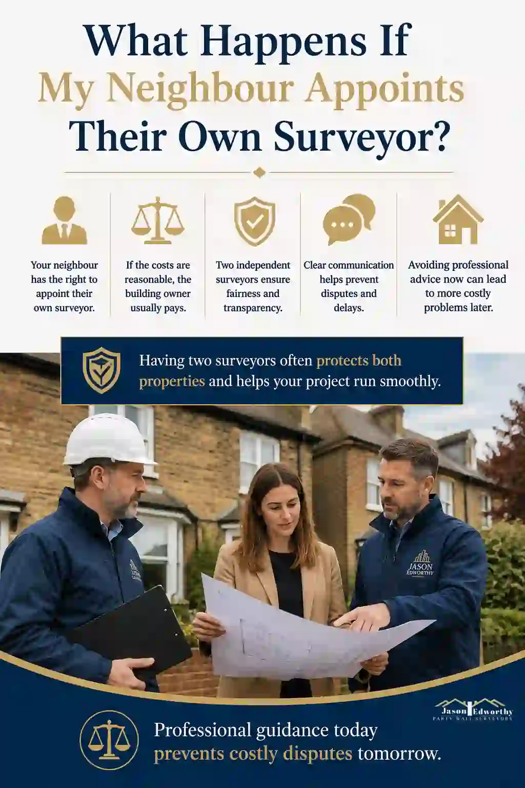 What Happens If My Neighbour Appoints Their Own Surveyor Loughton?